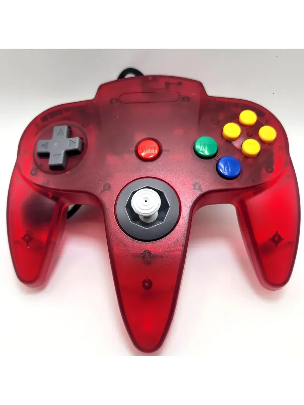 Nintendo 64 Wired Controller for N64 - TeknoGame® - Watermelon Red